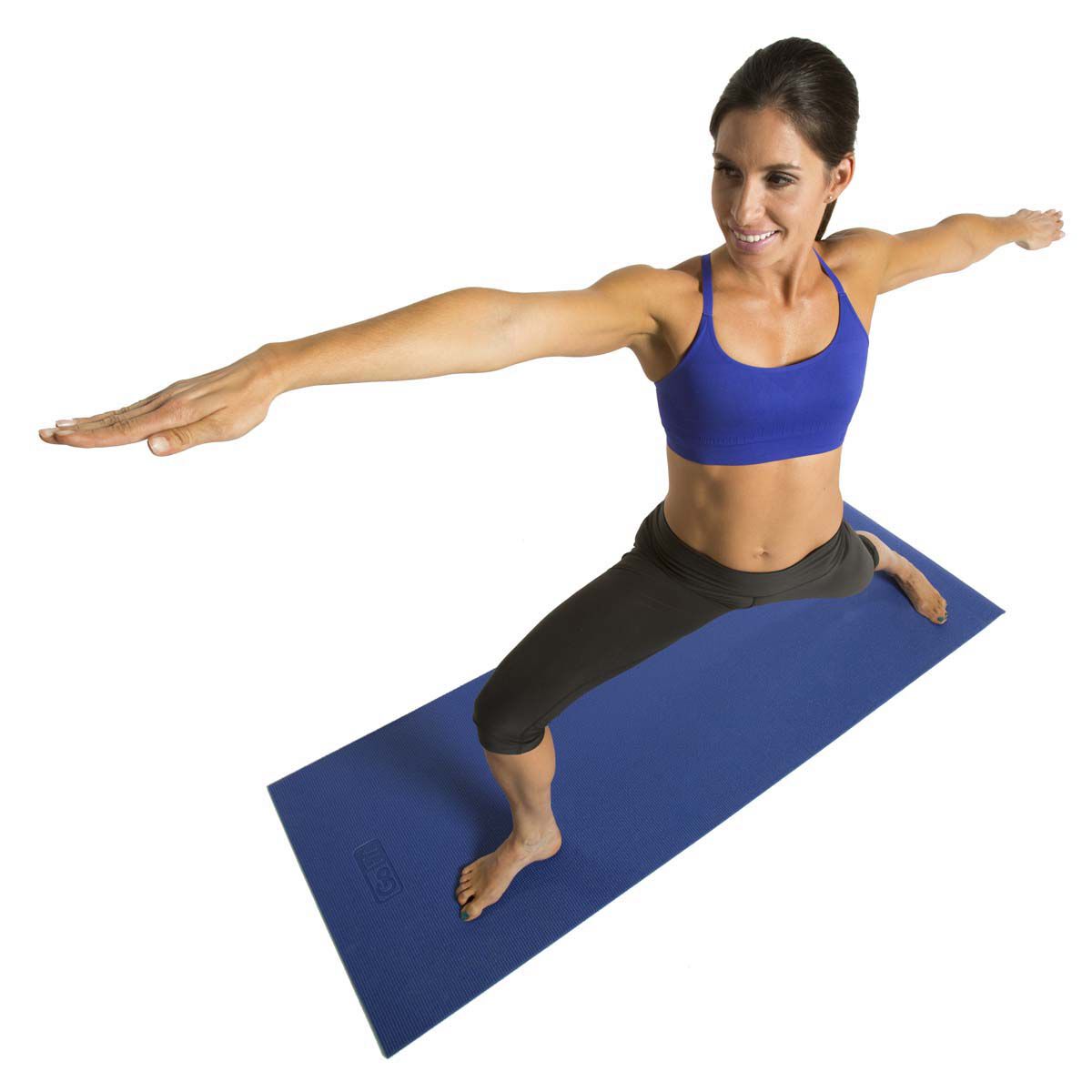 Go Fit Double Thick Yoga Mat W/ Wall Chart