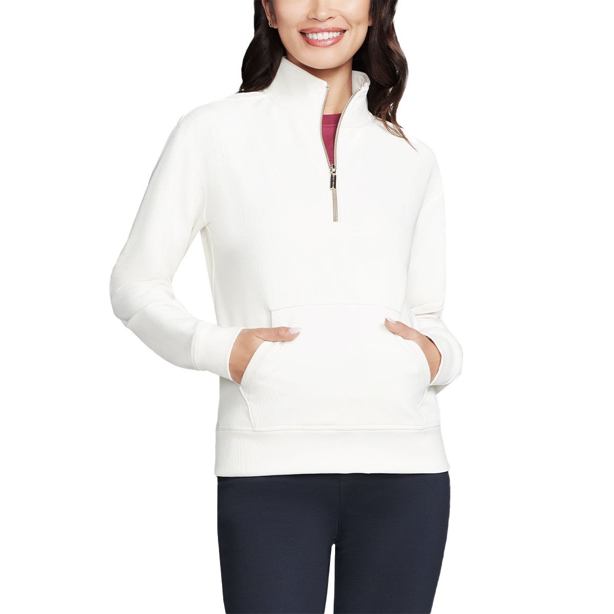 Skechers GoLuxe Rib 1/4 Zip
