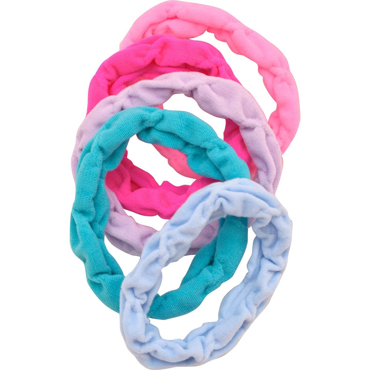 Nova Ruffled Hair Ties - 5 Pack