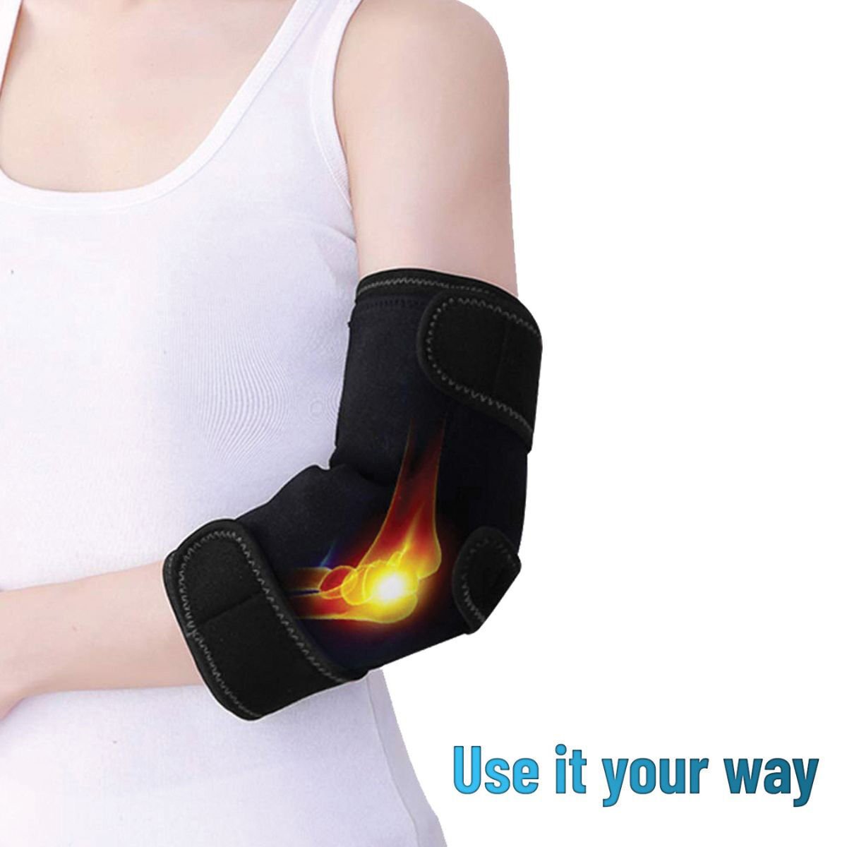 Trakk Elbow Brace Heating Wrap