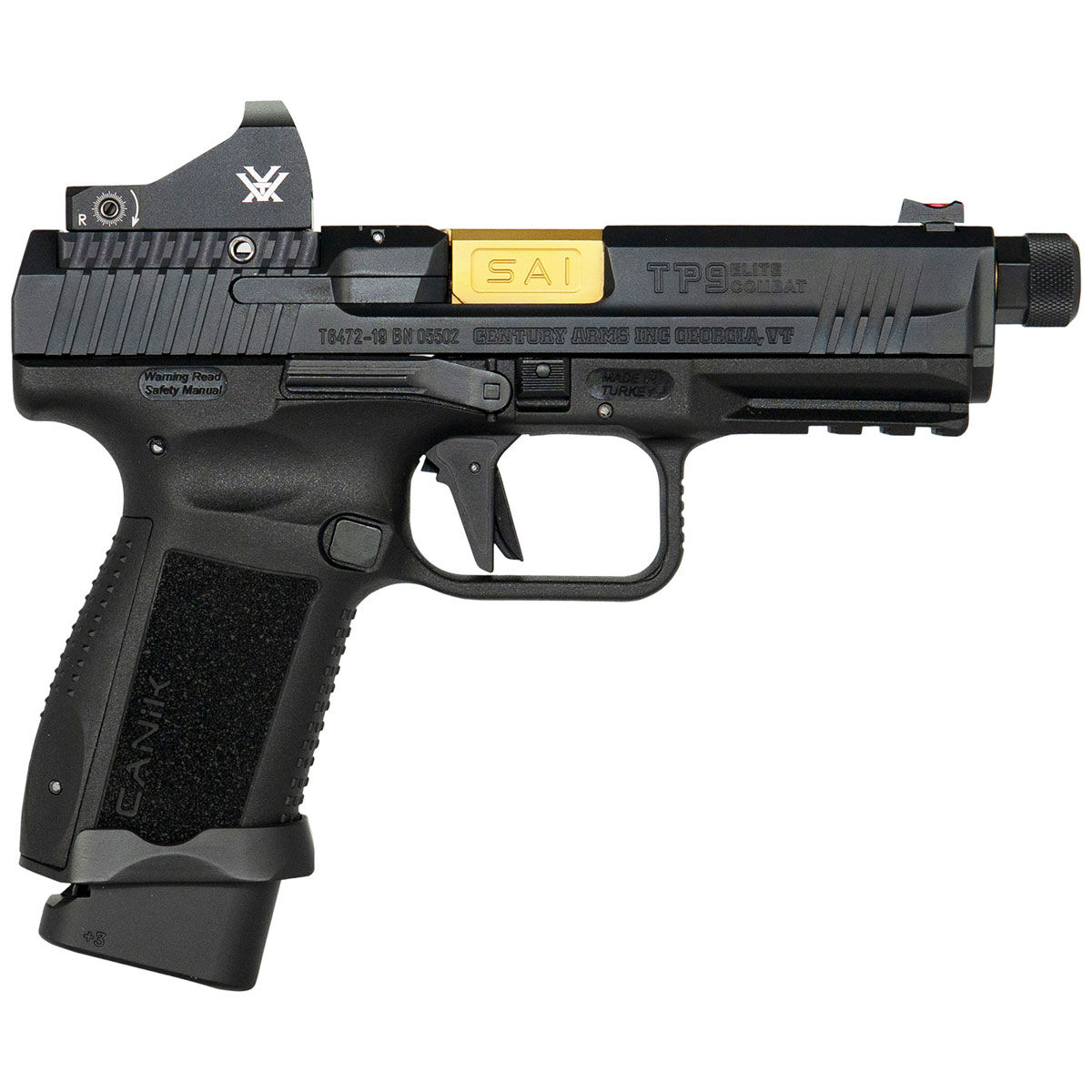 Canik TP9 Elite 9mm W/ Vortex