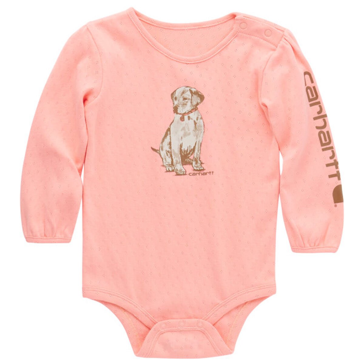 Carhartt Infant Girl's Long Sleeve Bodysuit