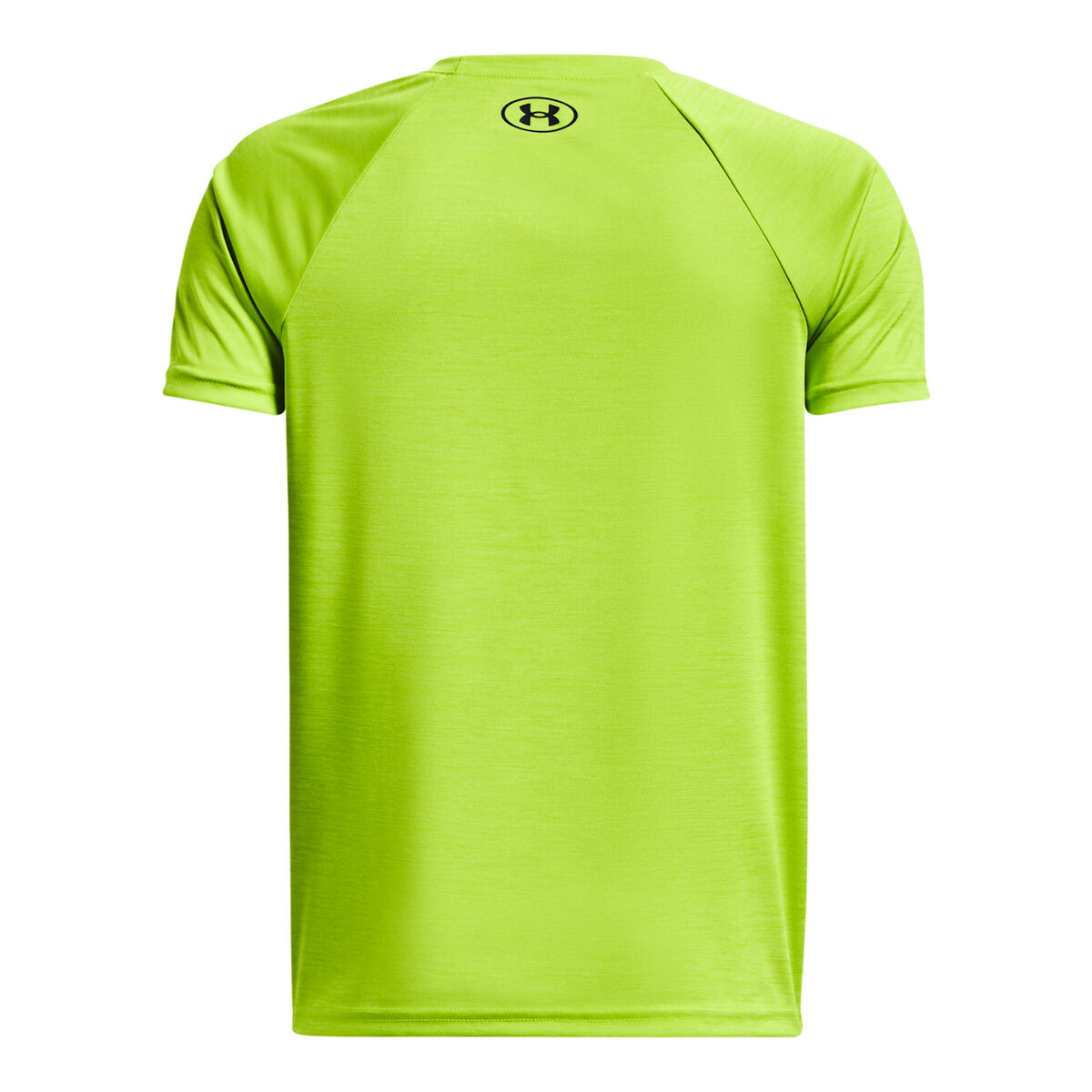 Under Armour Boys' Tech Split Logo Hybrid Shorts Sleeve Crew Neck Tee