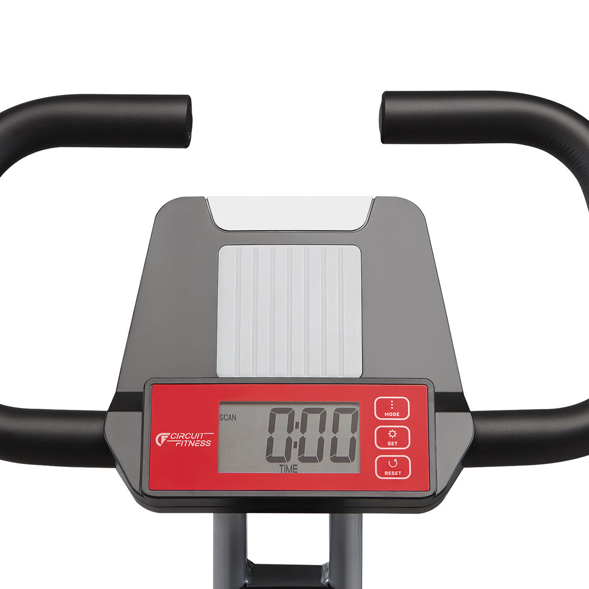 Circuit Fitness Folding Upright Exercise Bike with Adjustable Resistance
