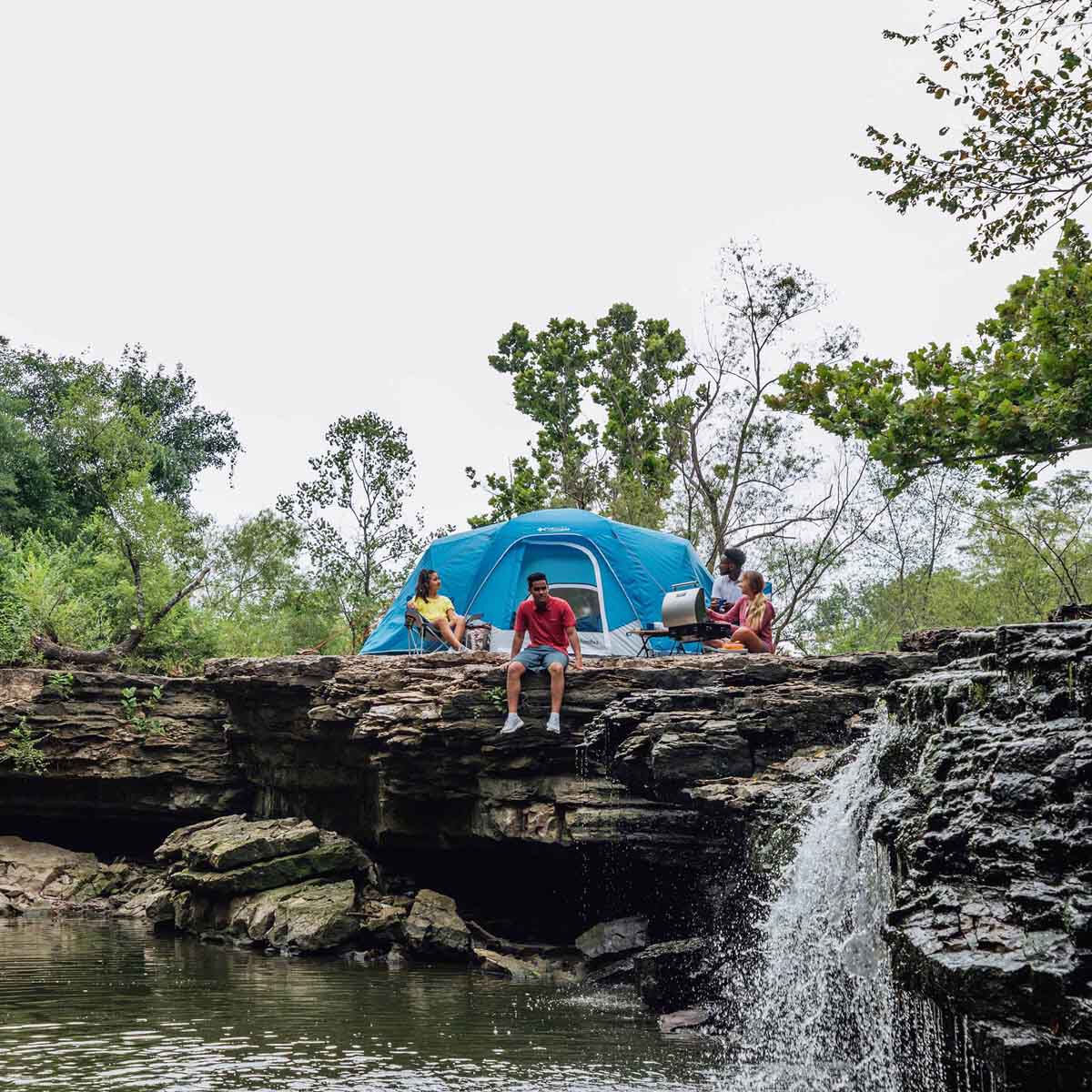 Columbia 8P Modified FRP Dome Tent