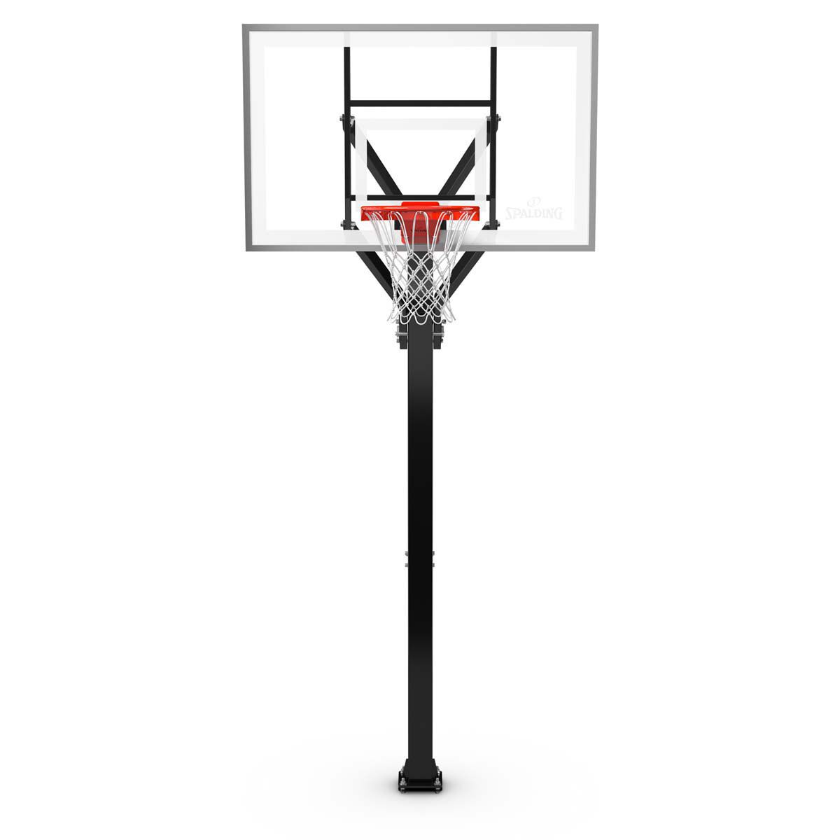 Spalding 60" Glass In-Ground Basketball System