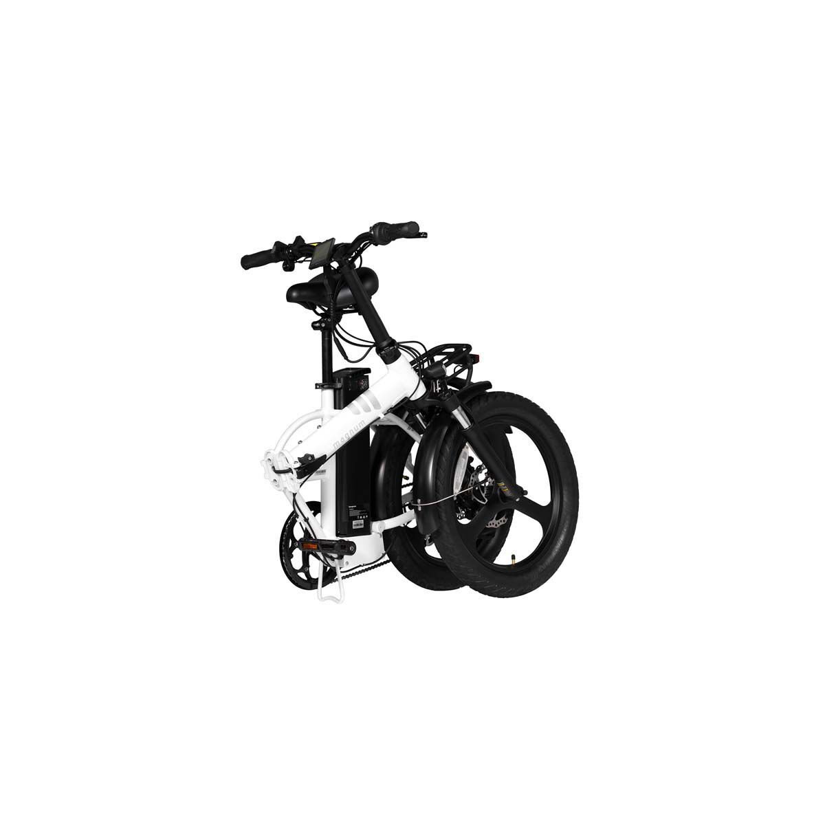 Magnum Bikes Premium III HS - White/Silver - 48v 15Ah