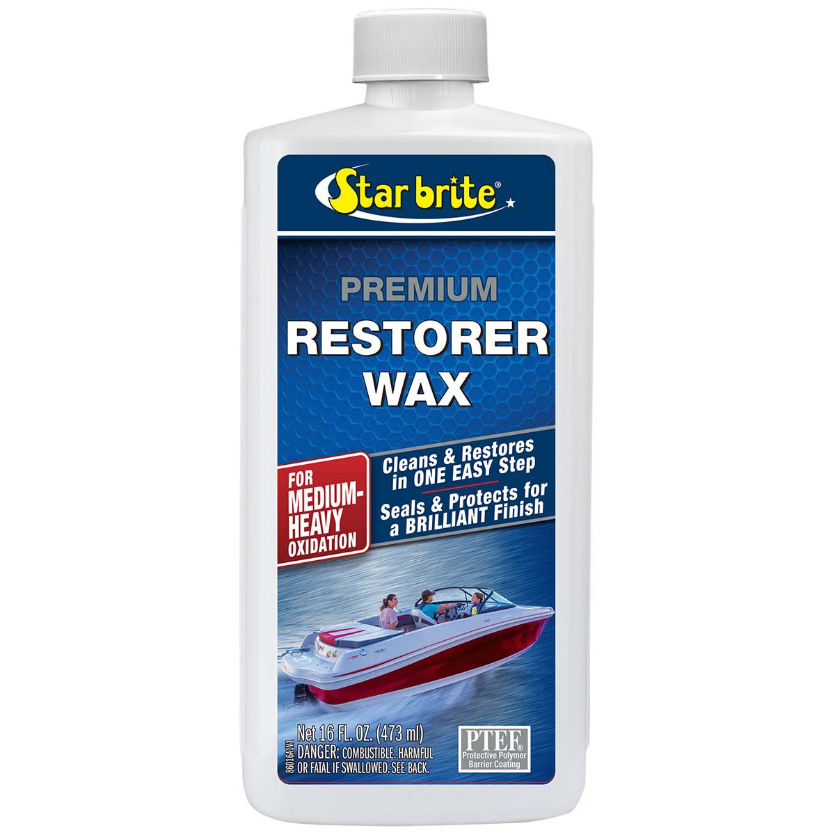 Starbrite Premium Restorer Wax - 16Oz