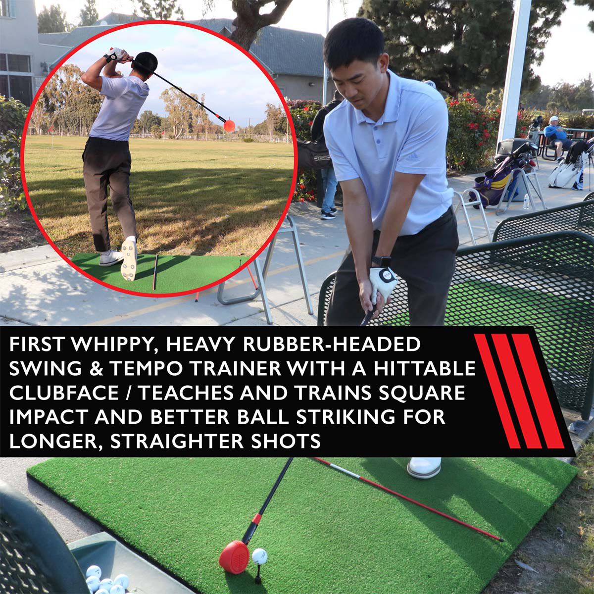 Pure2improve PUREHITT Hitable Golf Tempo & Swing Trainer