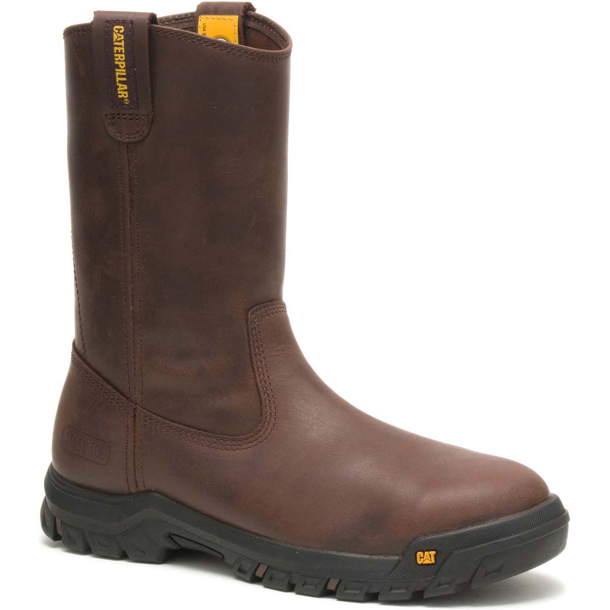 Cat Men's Drawbar Steel Toe Work Boots