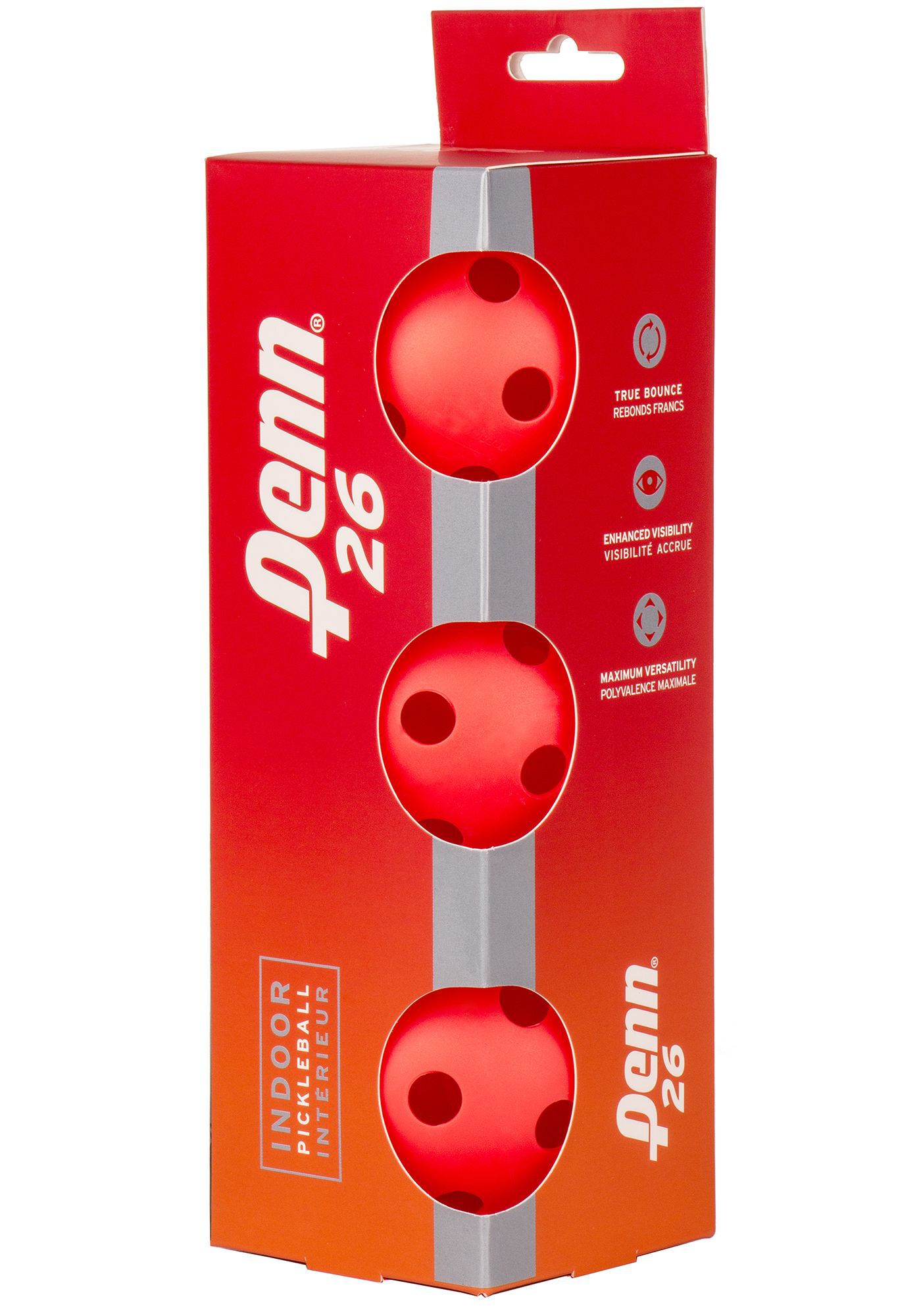 Penn Penn 26 Indoor 3pc Pickleballs