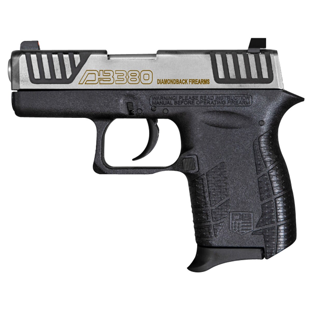 Diamondback G4 380ACP 6RD 2" Black Pistol