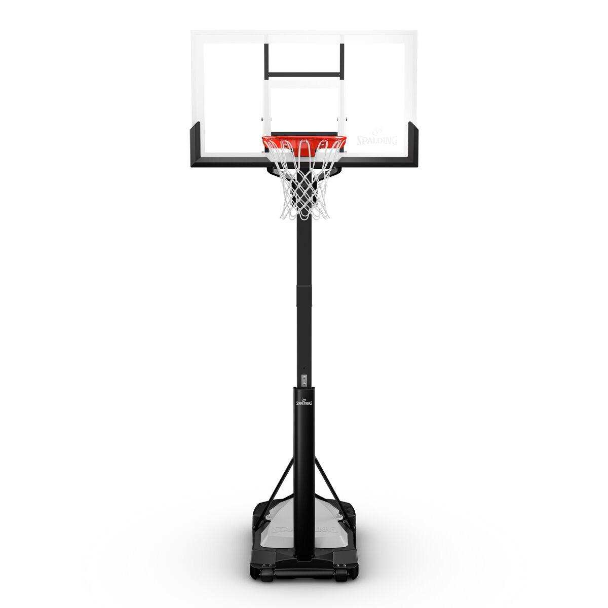 Spalding 54" Ultimate Hybrid Acrylic Portable Basketball Hoop