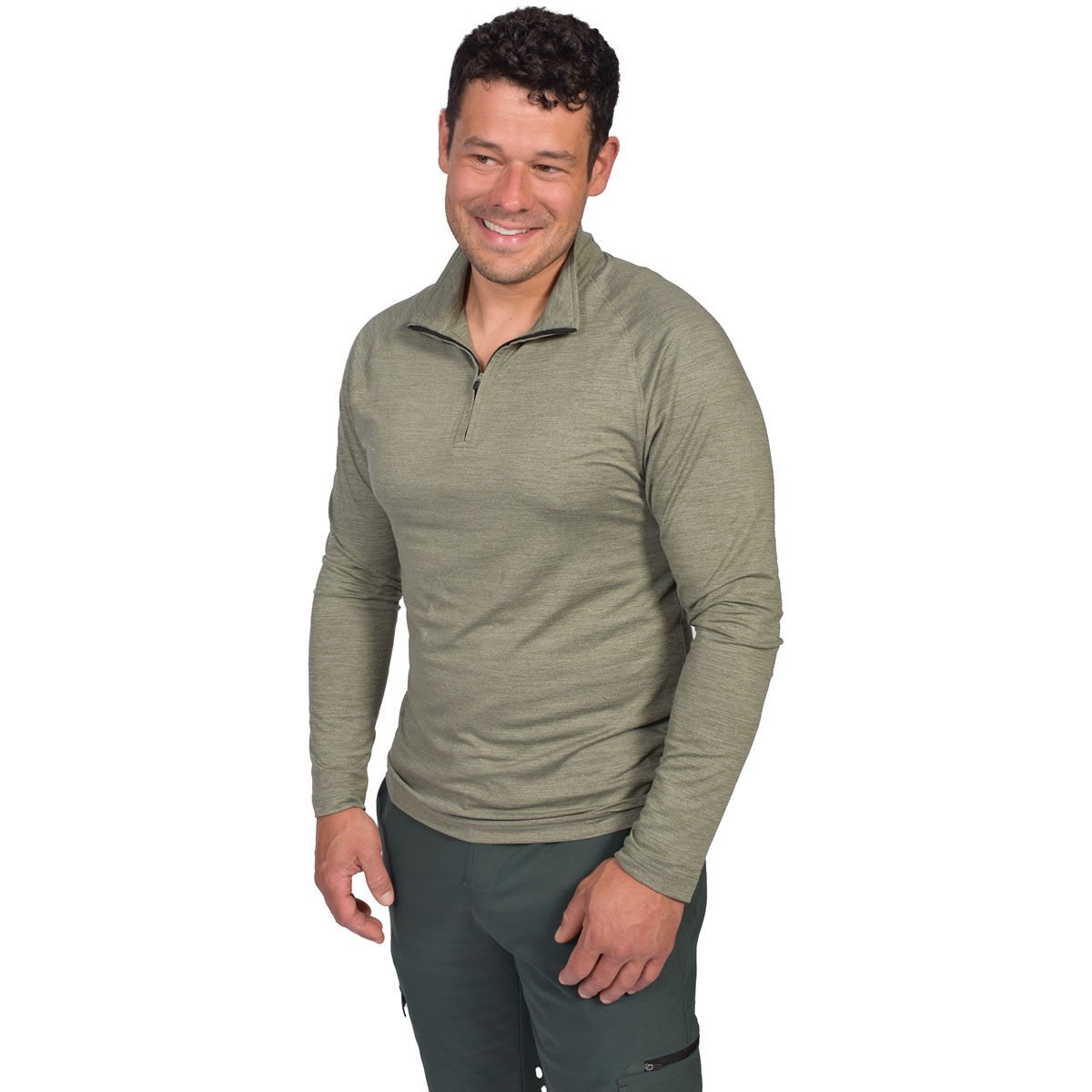 Leg3nd Outdoor Men's Long Sleeve 1/4 Zip