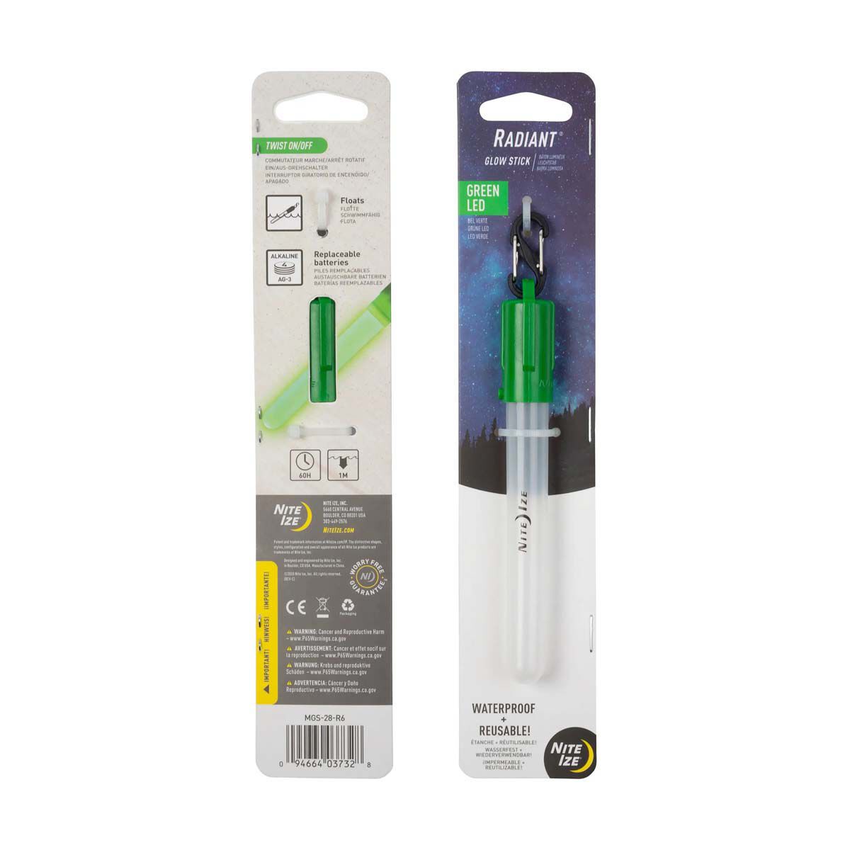 Nite Ize Radiant® LED Mini Glowstick - White