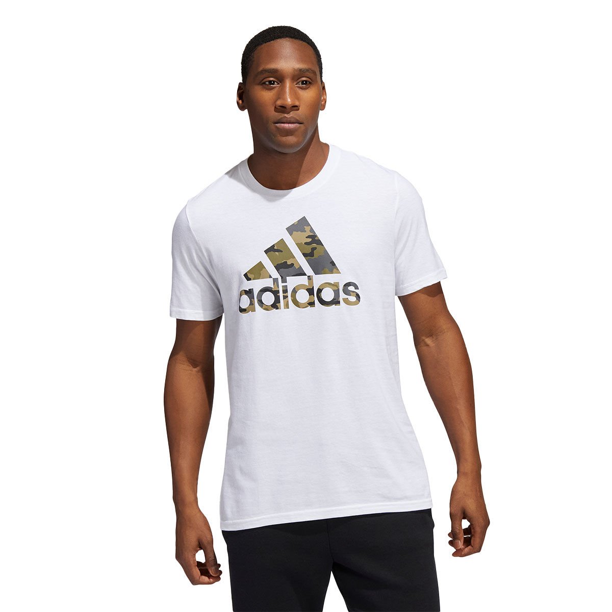 adidas Camo Badge of Sport Graphic Tee