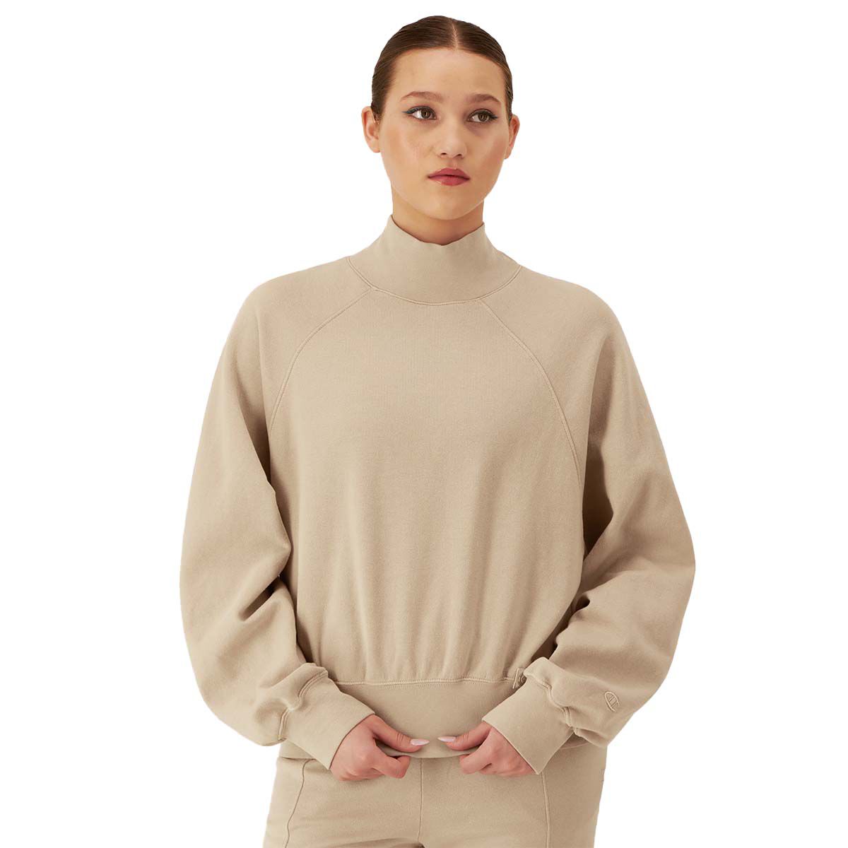 Champion Women's Vintage Mock Neck Sweatshirt