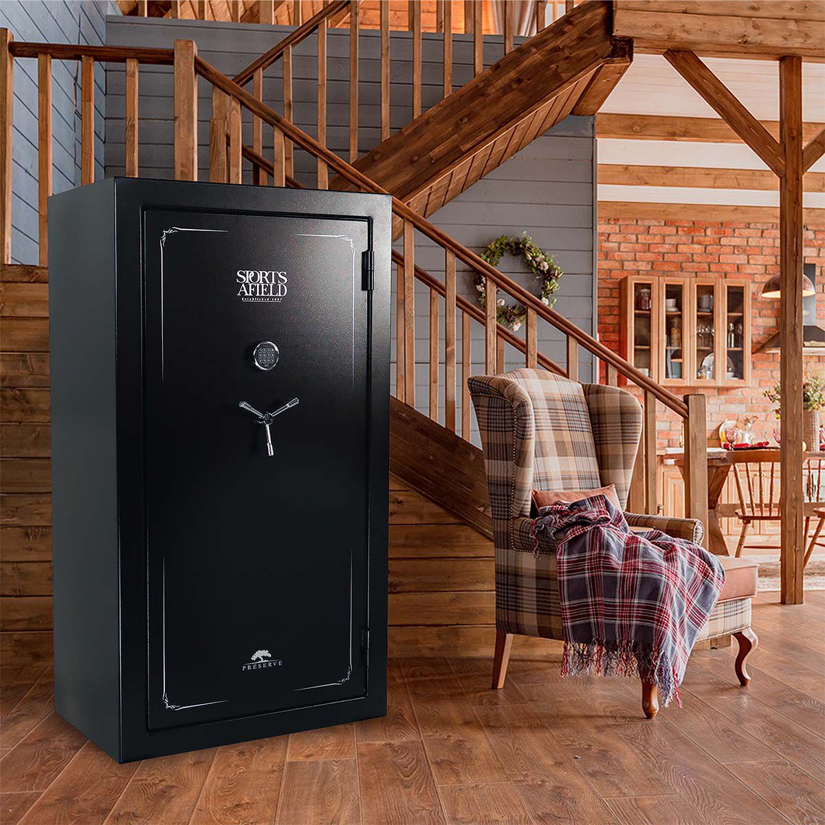Sports Afield Preserve 60-Gun Safe