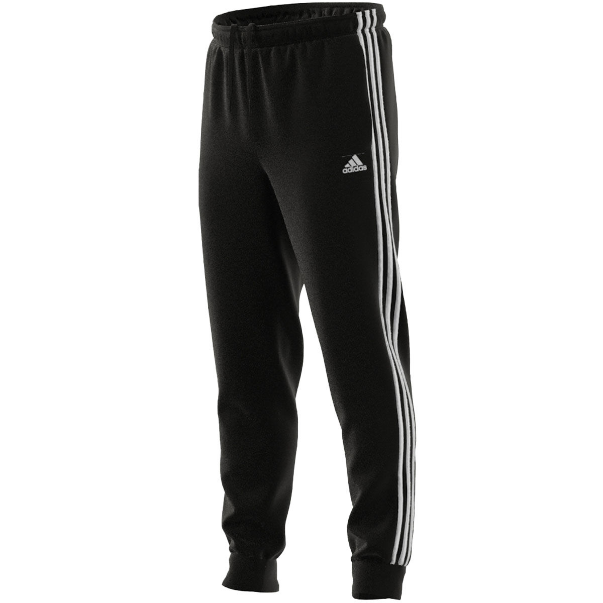 adidas Men's Essentials Warm-Up Tapered 3-Stripes Track Pants