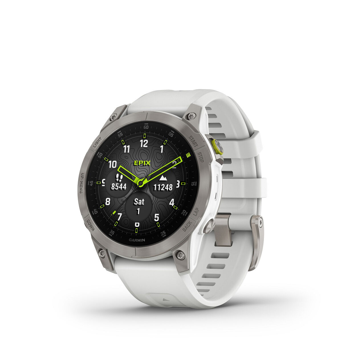 Garmin epix  (Gen 2), White Titanium
