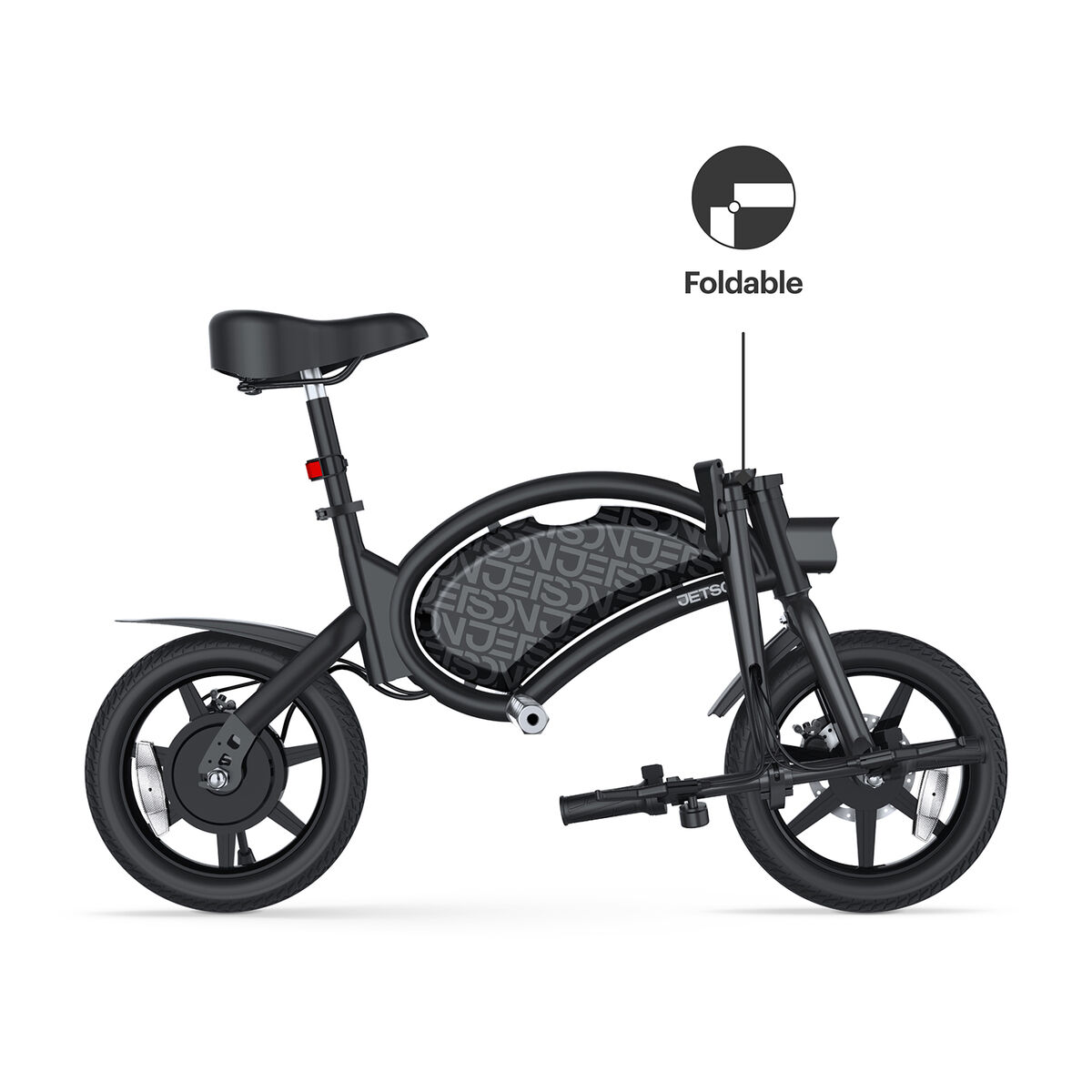 Jetson Bolt-Up 14" Electric Ride On, Black