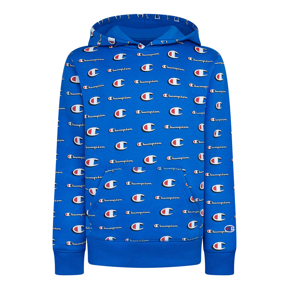 Champion Boys' All Over Print Logo Hoody