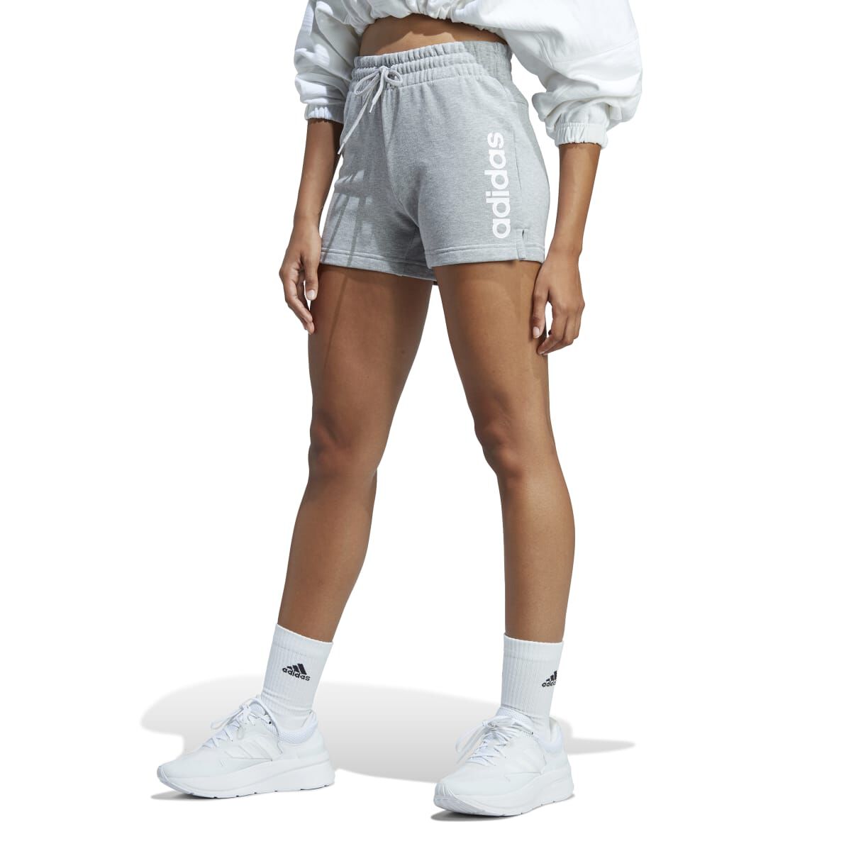 adidas Women's Essentials Linear French Terry Shorts