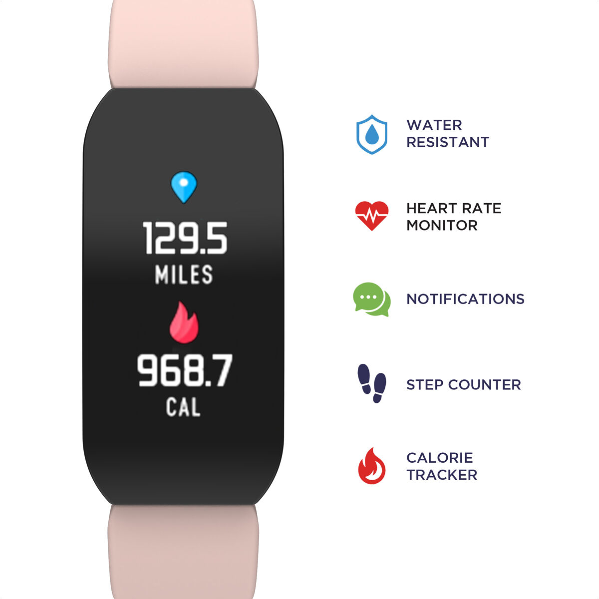 Itouch Active Smartwatch: Blush