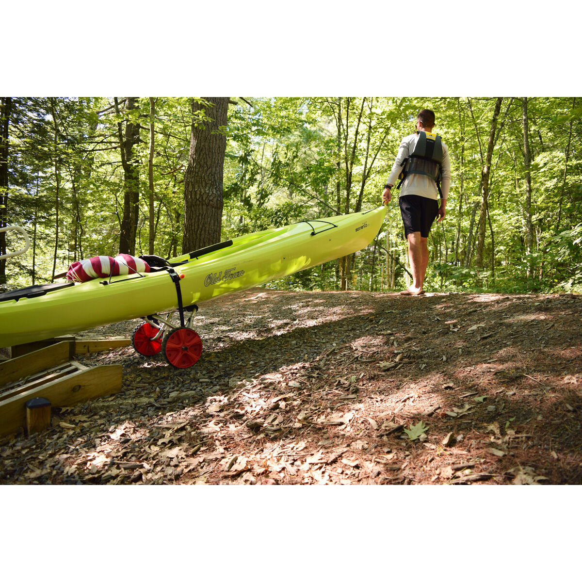 Malone NomadTRX Standard Kayak Cart (with no-flat tires)