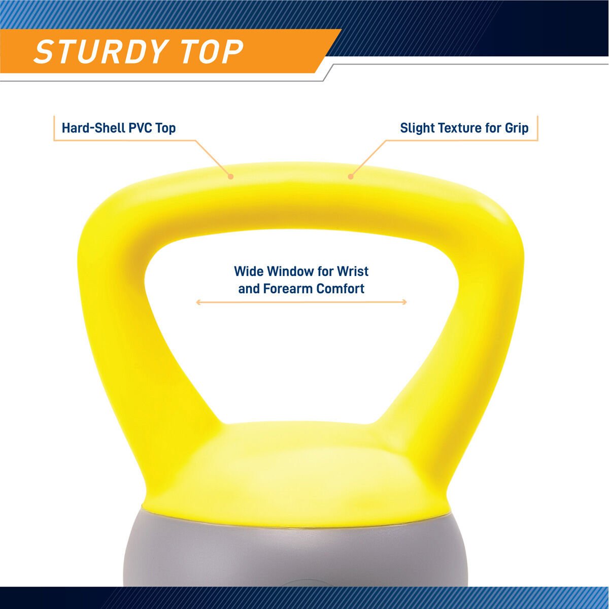 Proiron 8 lb. Soft Kettlebell