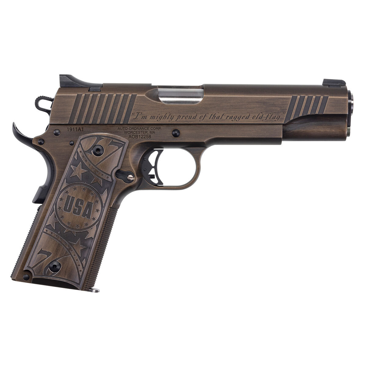 Auto Ordnance 1911-A1 Old Glory 45 ACP Handgun