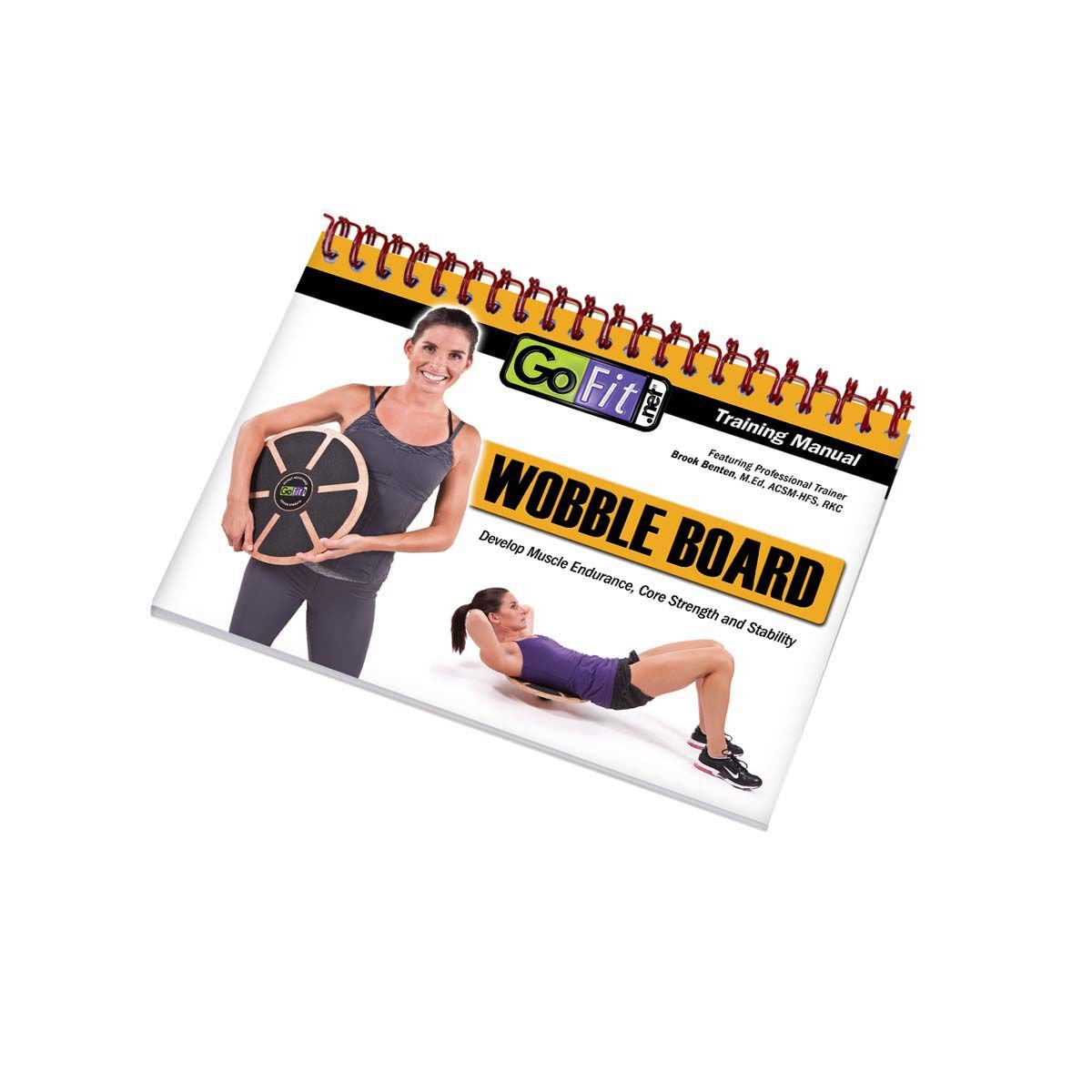 Go Fit Wood Wobble Board