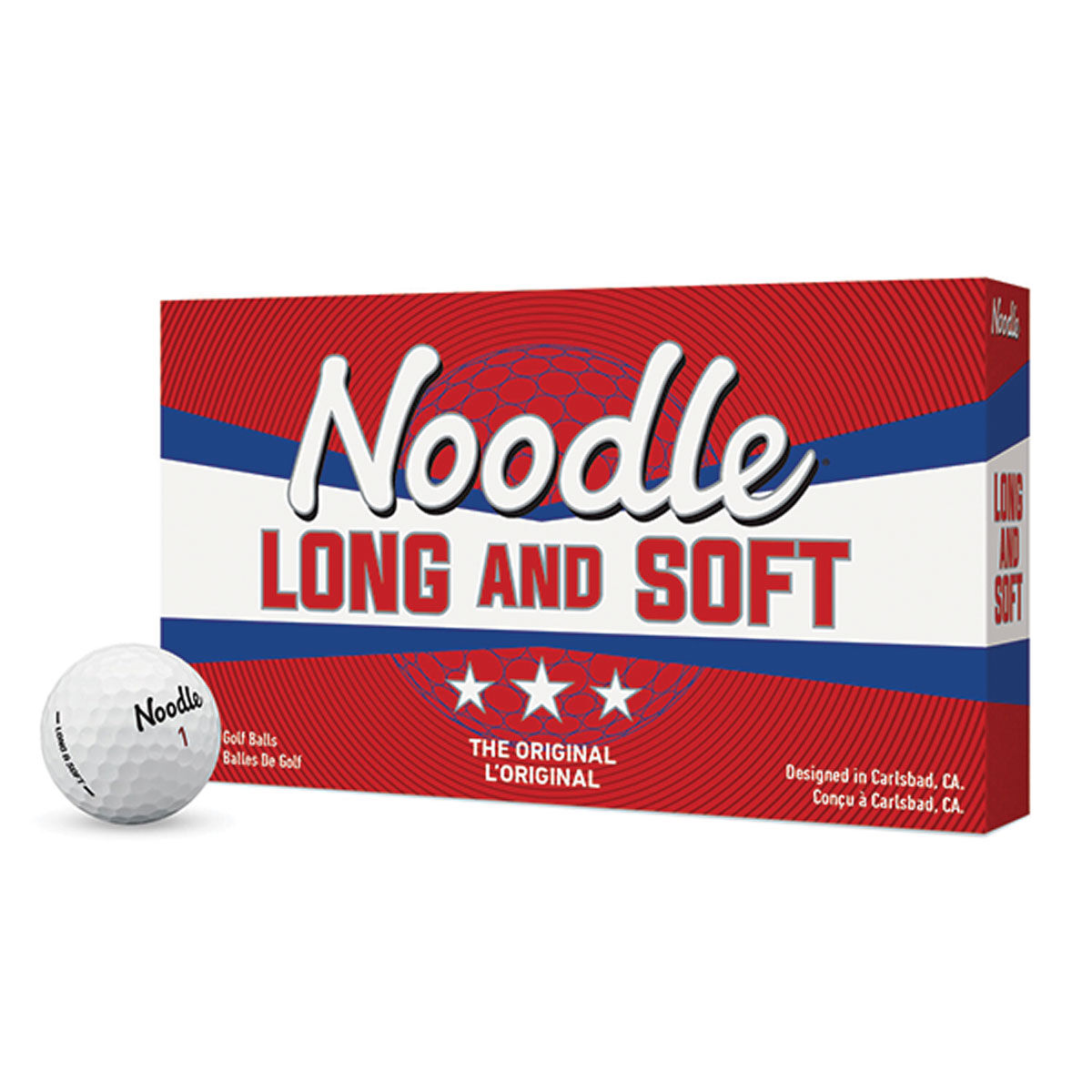Taylormade Noodle Long and Soft White 15 Pack Golf Balls