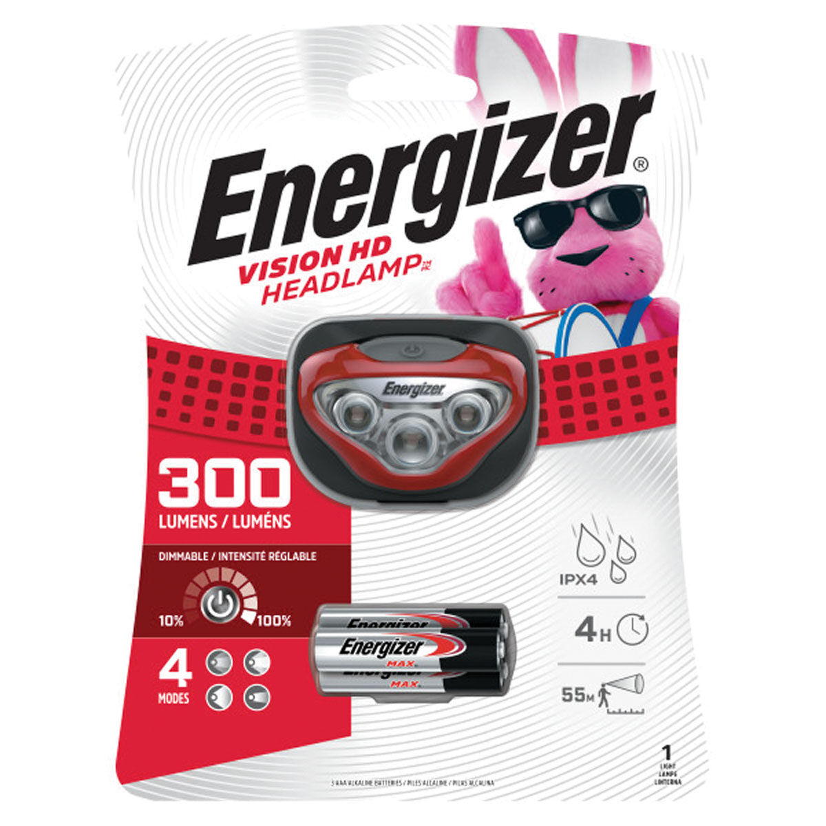 Energizer LED Headlamp With HD Vision Optics