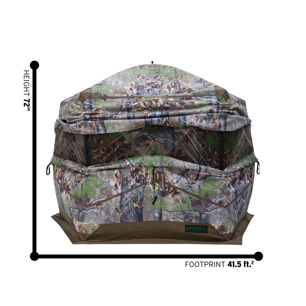Barronett Ox 5 Backwoods Camo Blind