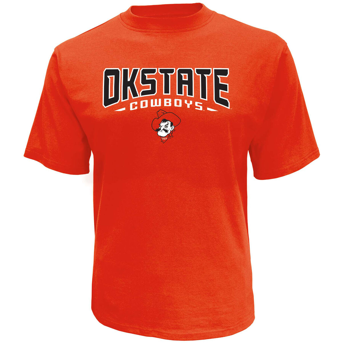 Knights Apparel Men's Short Sleeve Oklahoma State Classic Arch Tee
