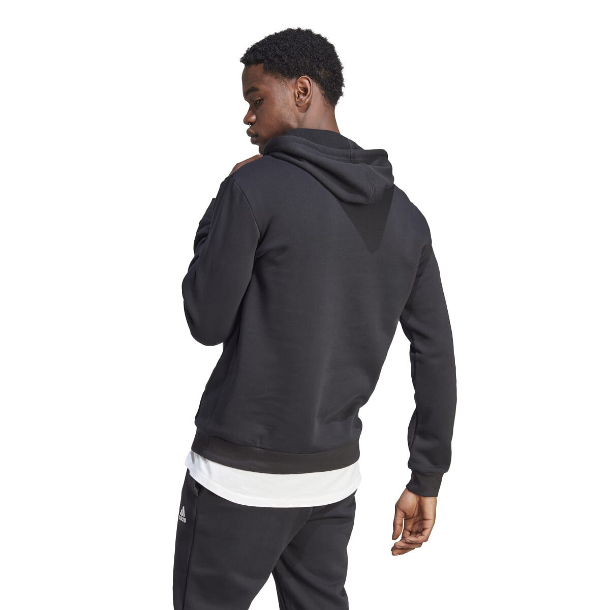 adidas Men's Big Logo Flc Hood