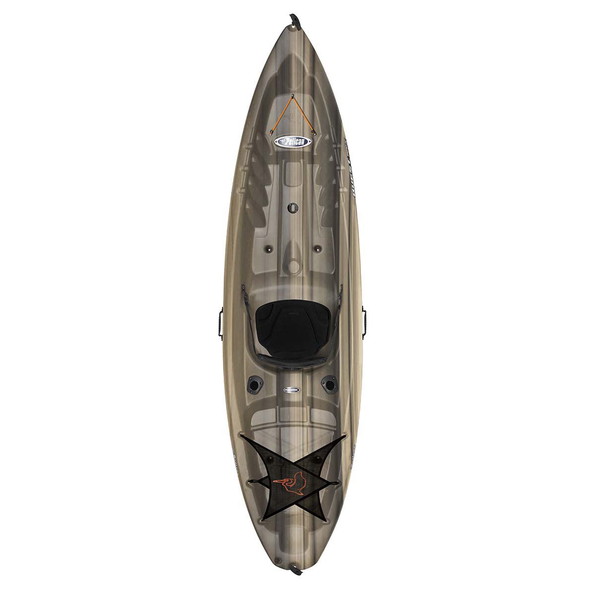 Pelican Quest 100X Angler Sit-On-Top Fishing Kayak, 10'
