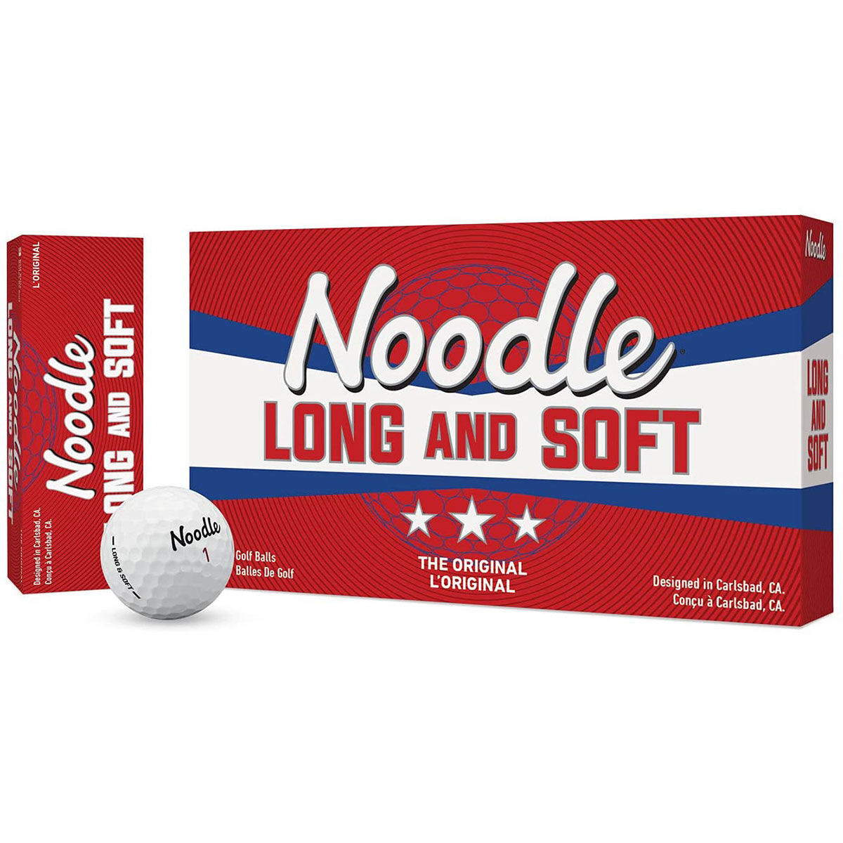 Taylormade Noodle Long and Soft White 15 Pack Golf Balls