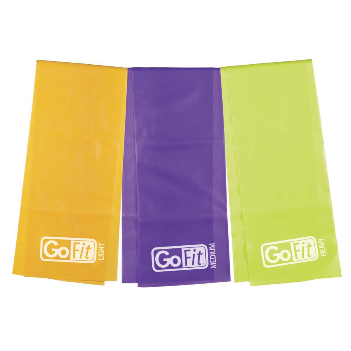 Go Fit 3pk Latex-Free Flat Band Set