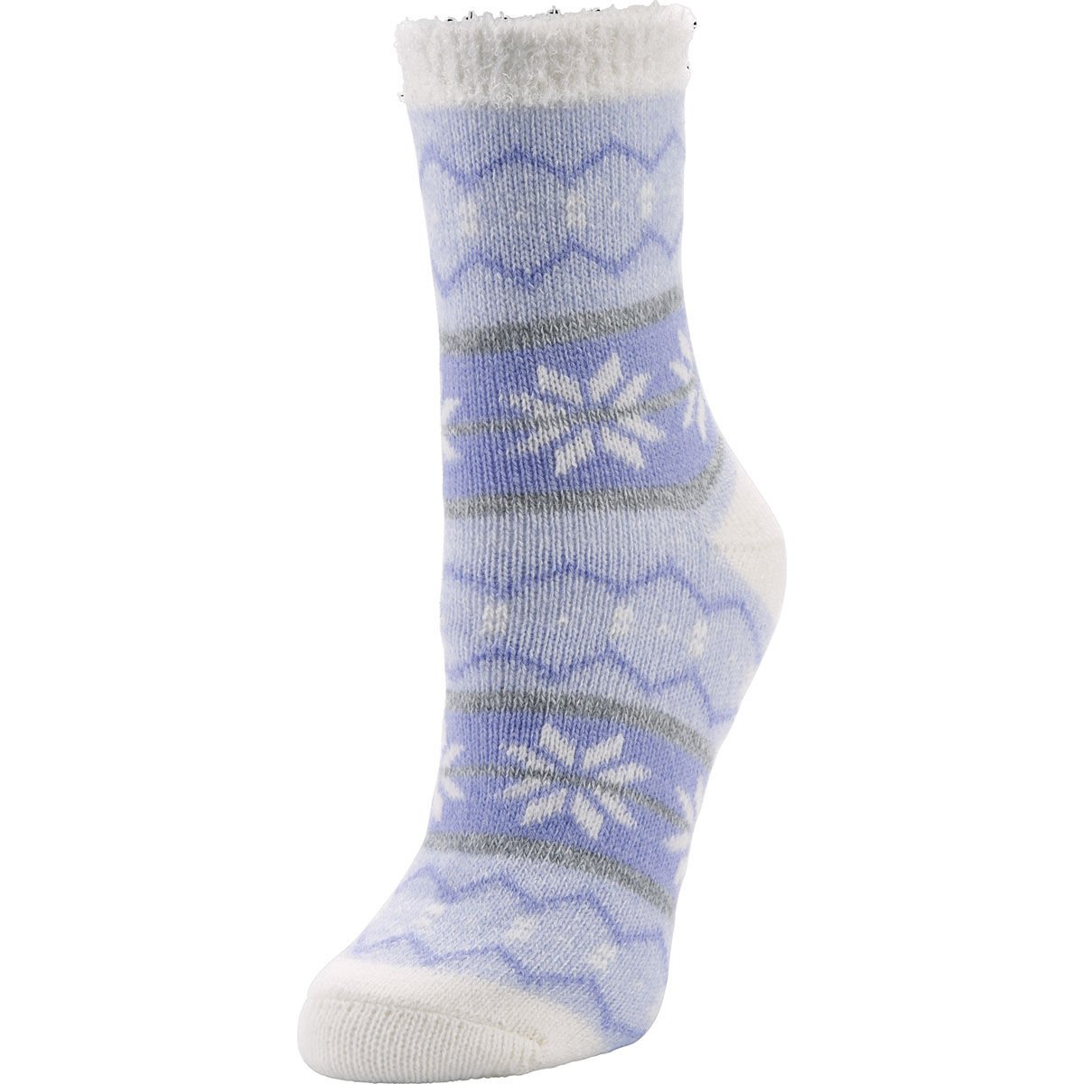 Fireside Women's Cozy Socks Aztec Purple