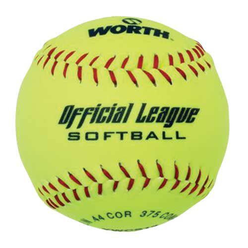 Worth 12" Official League Slowpitch Softball