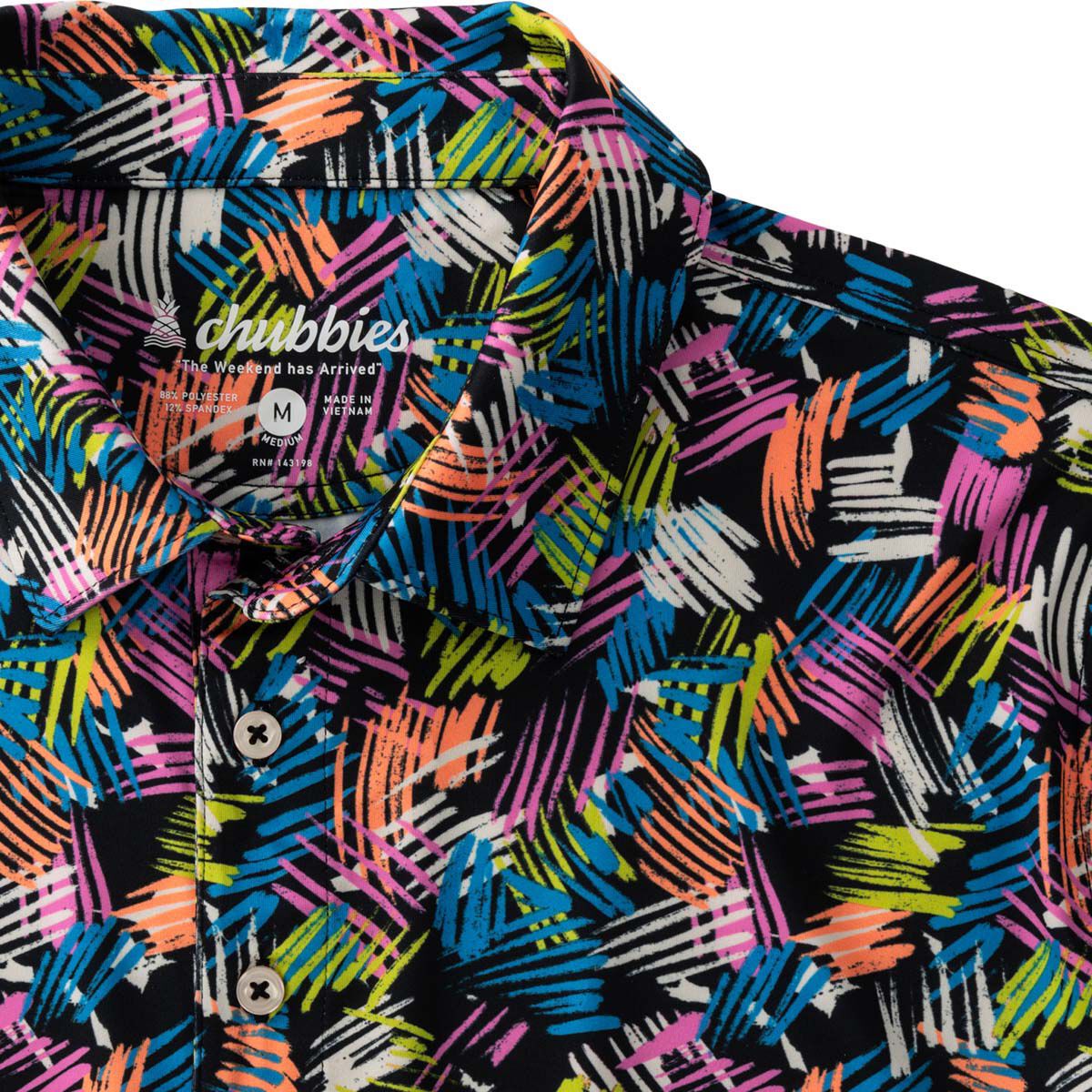 Chubbies Men's Abstract Aloha (Performance Polo )