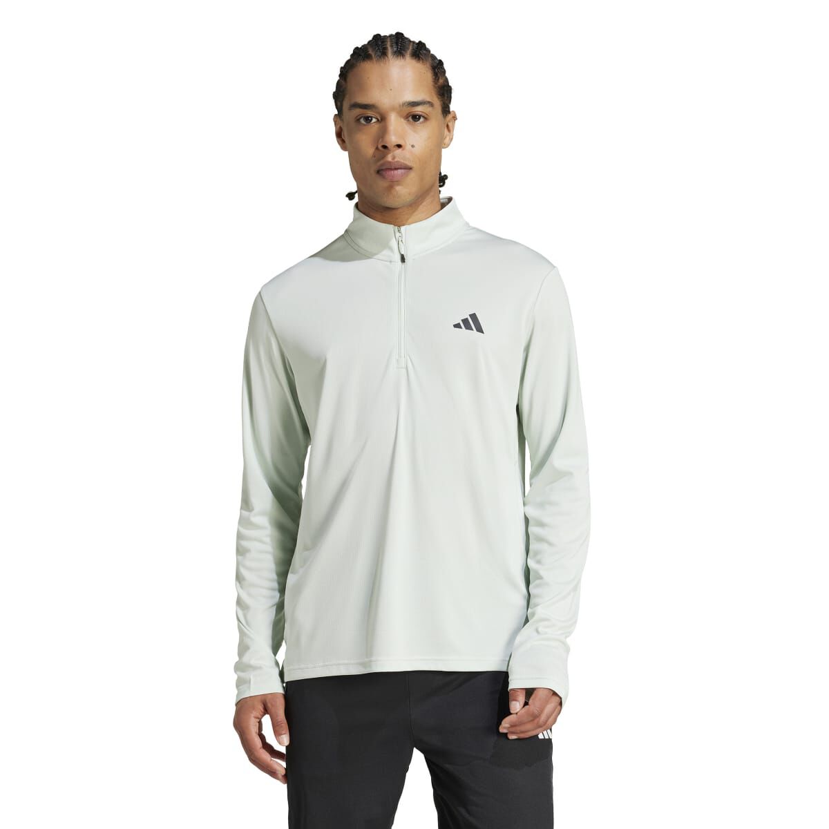 adidas Men's 1/4 Zip Long Sleeve