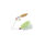 Chartreuse/White