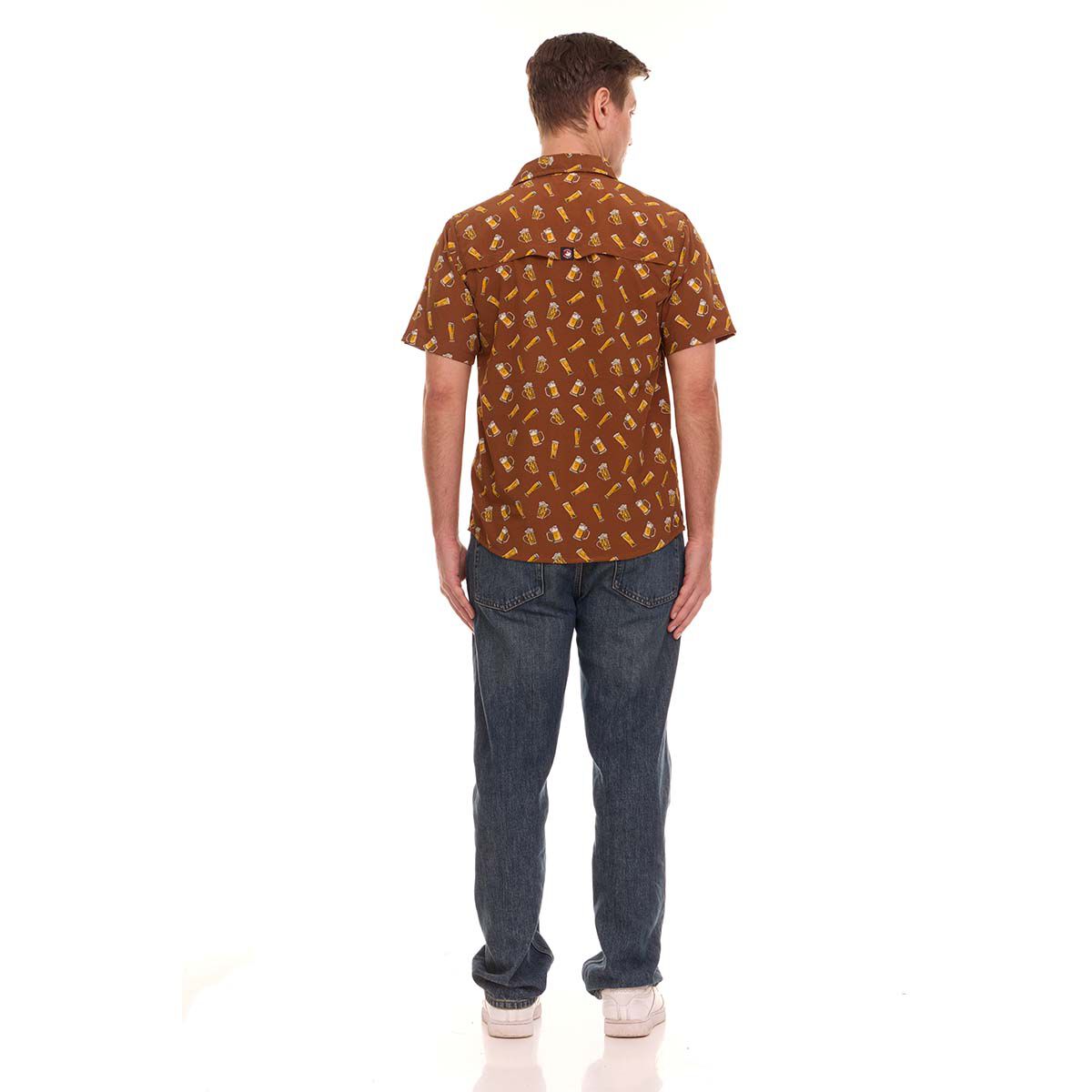Canada Weather Gear Men's Beer Woven Shirt