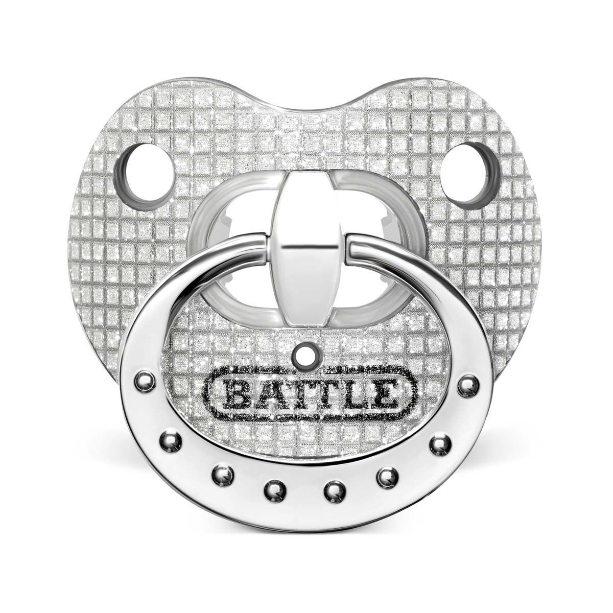 Battle Sports 3D Diamonds Binky Oxygen - Black