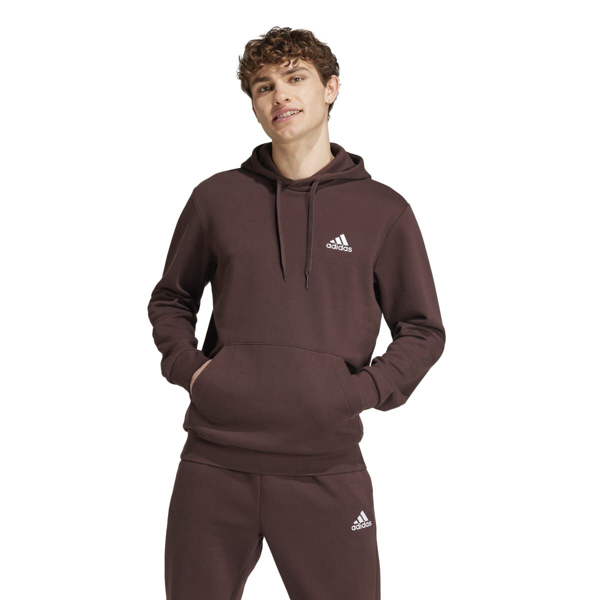 adidas Men's Long Sleeve Feel Cozy Hoodie