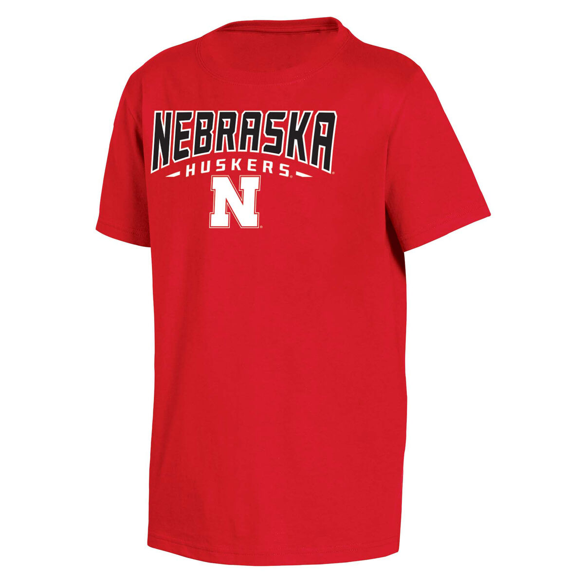 Knights Apparel Youth Short Sleeve Nebraska Classic Arch Tee