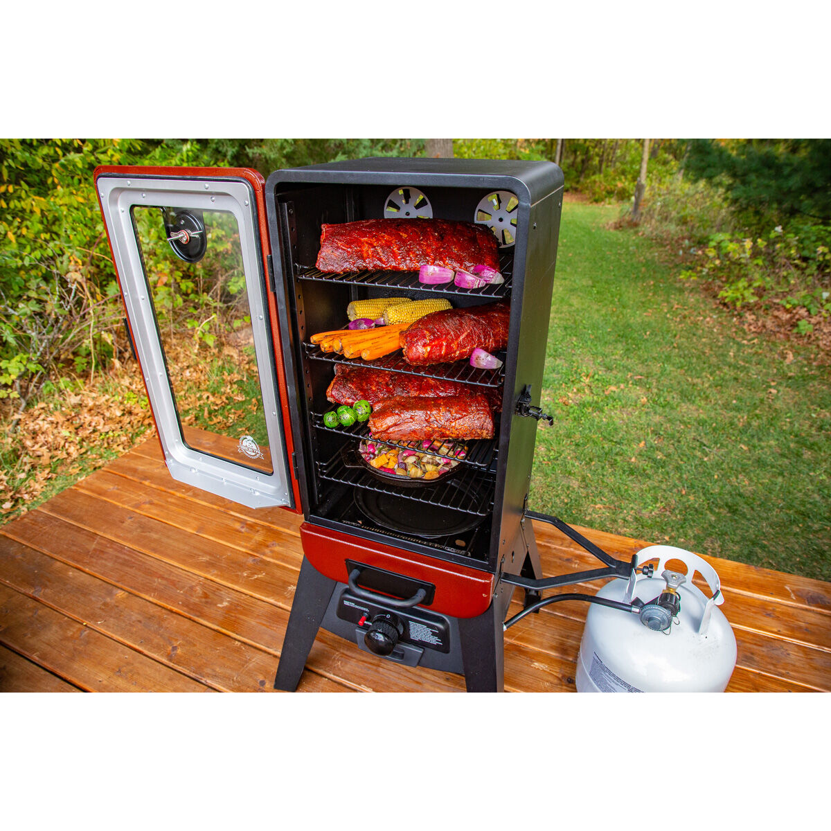 Pitboss 3 Series Vertical Gas Smoker